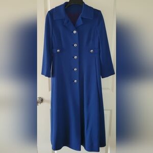 Vintage Button Up Coat 1920 1930 1940 1950 1960